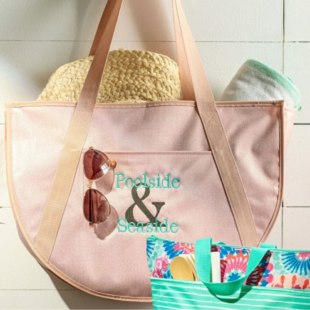 NIB Round Utility Tote - Picture 2 of 2